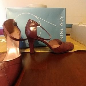 Nine west leather women's  shoes. NWOT.